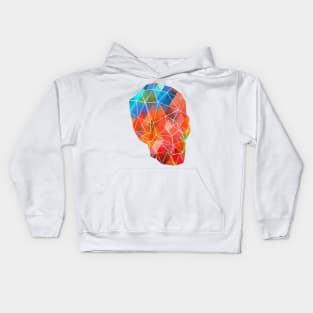 Skull Made of Color Kids Hoodie